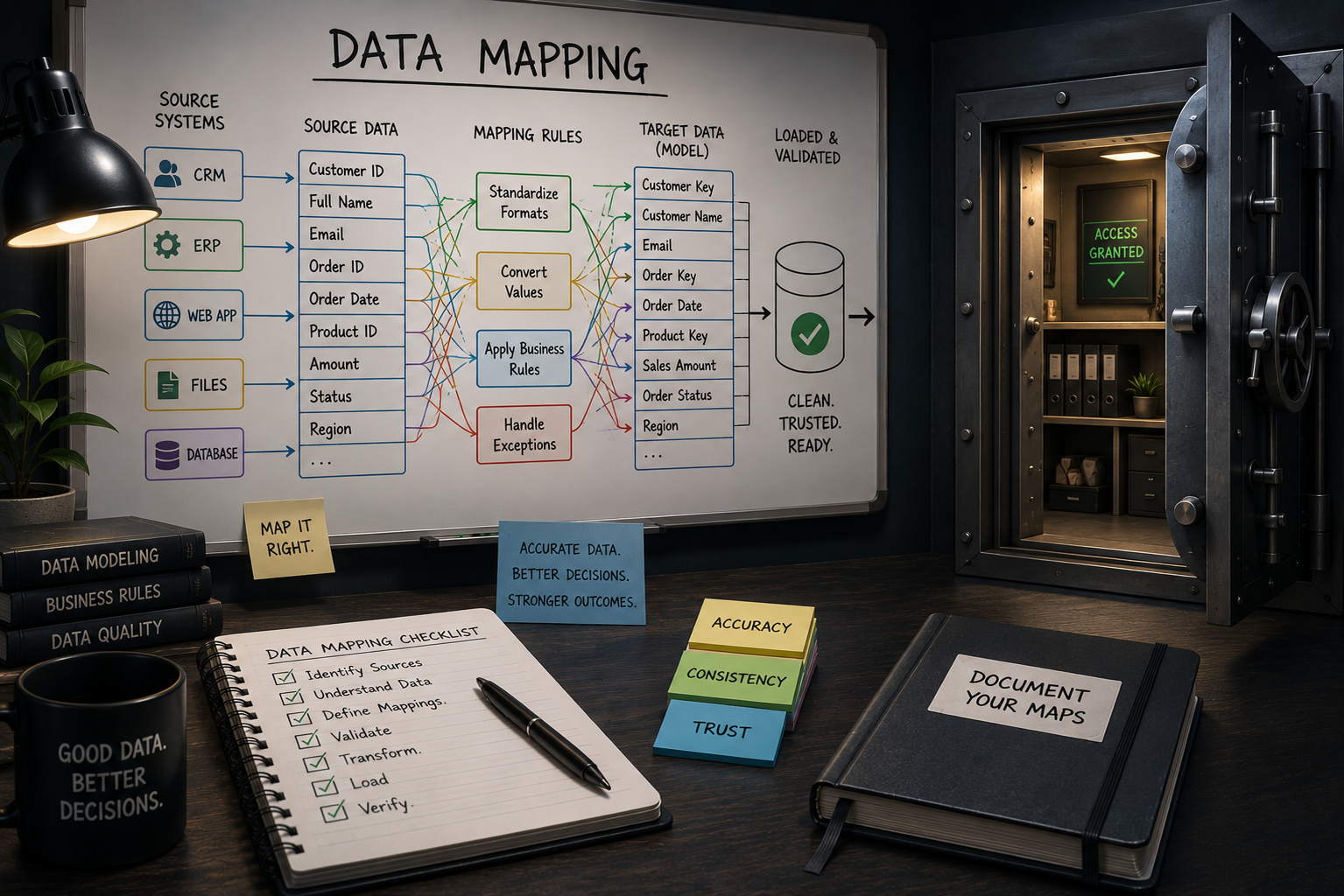 Data Mapping the Vault